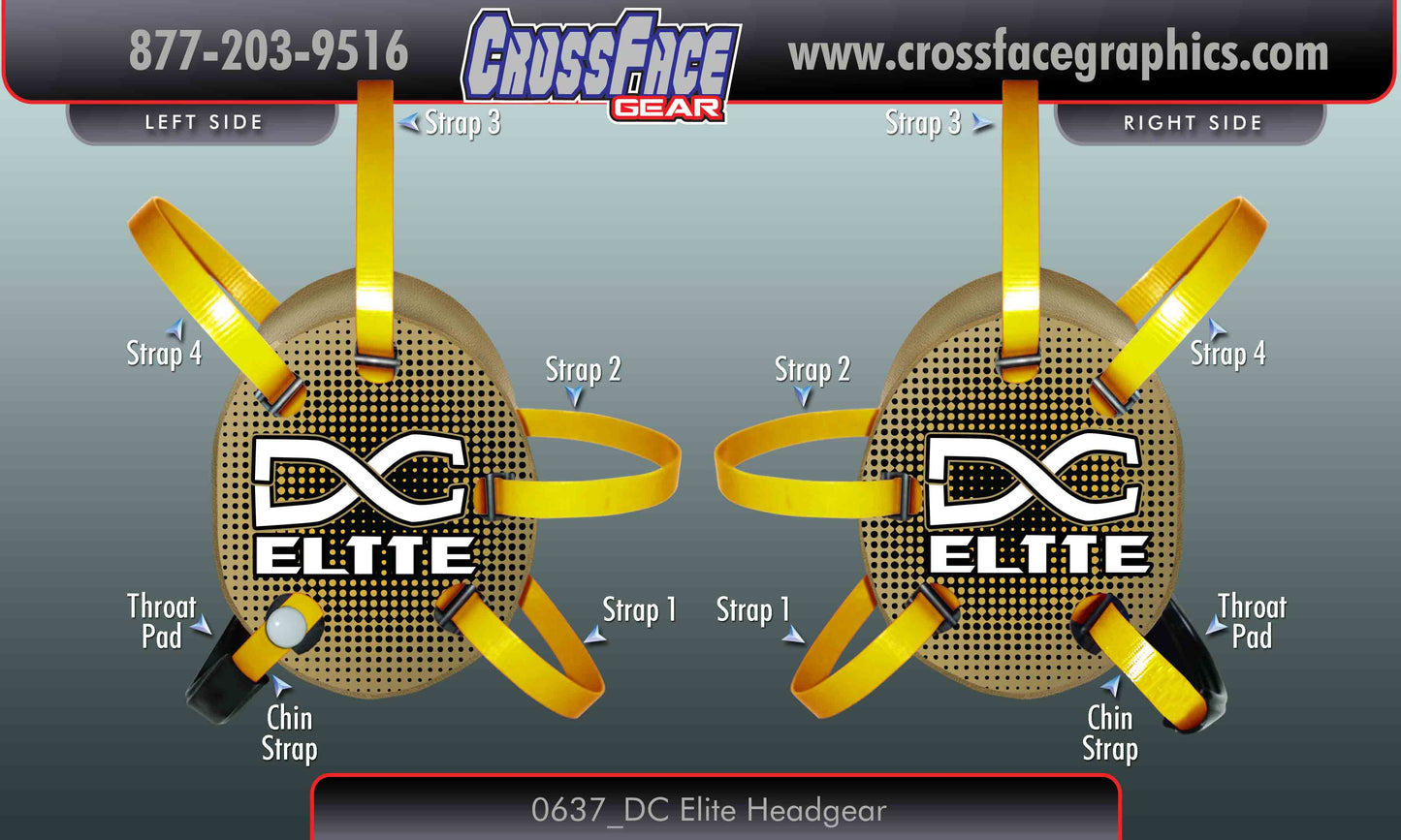 DC Elite Custom Wrestling Headgear