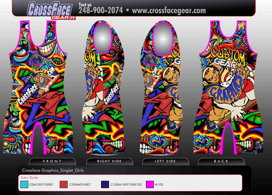 Crossfacegear Full Sublimated Singlet