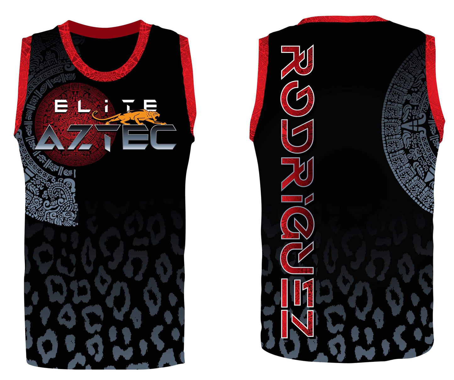 Elite Aztec Full Sublimated Dryfit Muay thai Tank Top