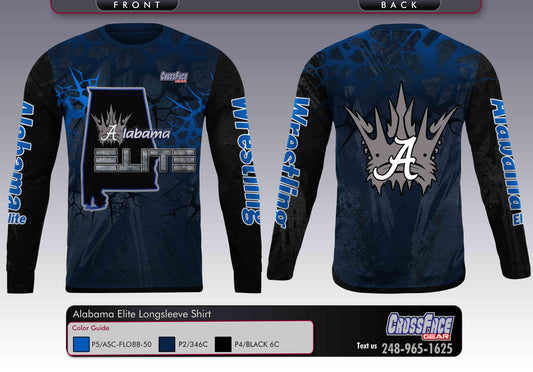 Alabama Elite Full Sublimated Long Sleeve Shirt