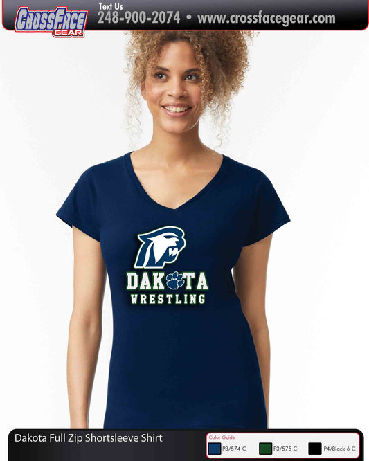 Dakota Wrestling Club Longsleeve V-neck shirt