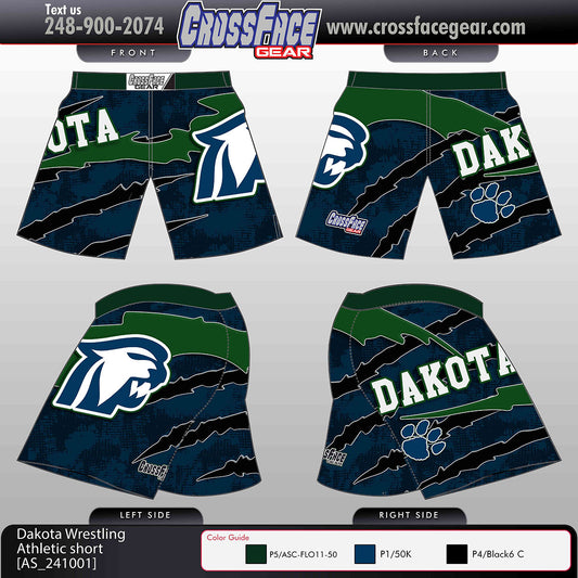 Dakota Wrestling Club Athletic Shorts 4