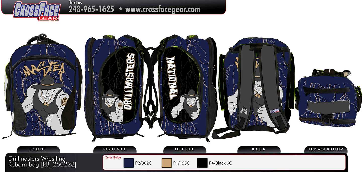 Drillmasters Wrestling Reborn bag