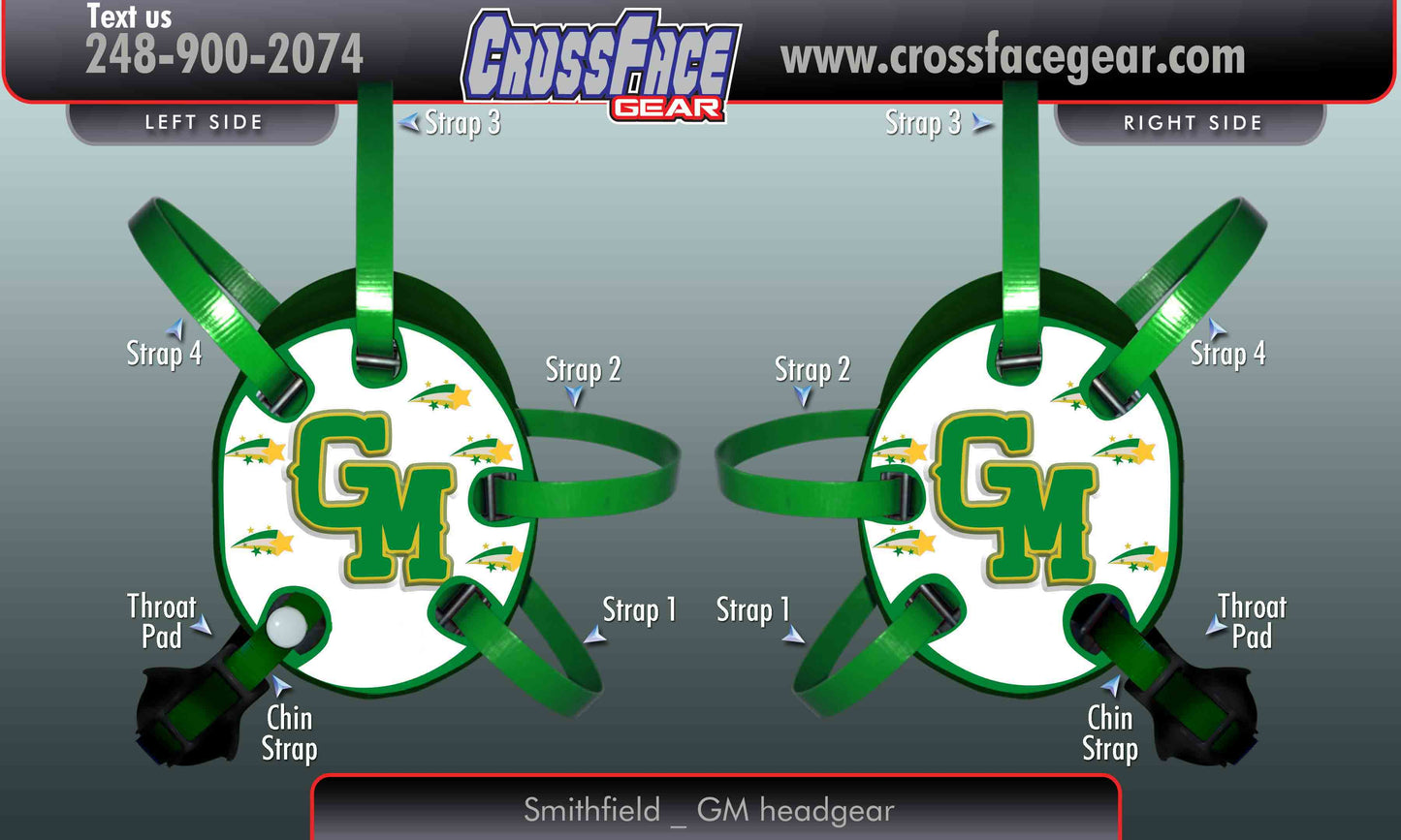 Smithfield GM Custom Wrestling Headgear