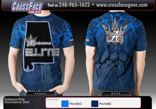 Alabama Elite Full Sublimated Short Sleeve Shirt