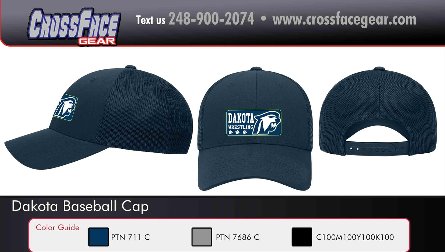 Dakota Wrestling Club Baseball Cap