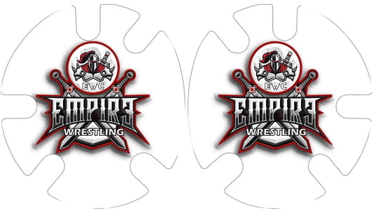 Empire Wrestling (WHITE) Headgear Decal