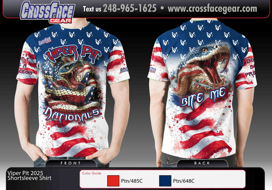 Viper Pit 2025 Full Sublimated Short Sleeve Shirt