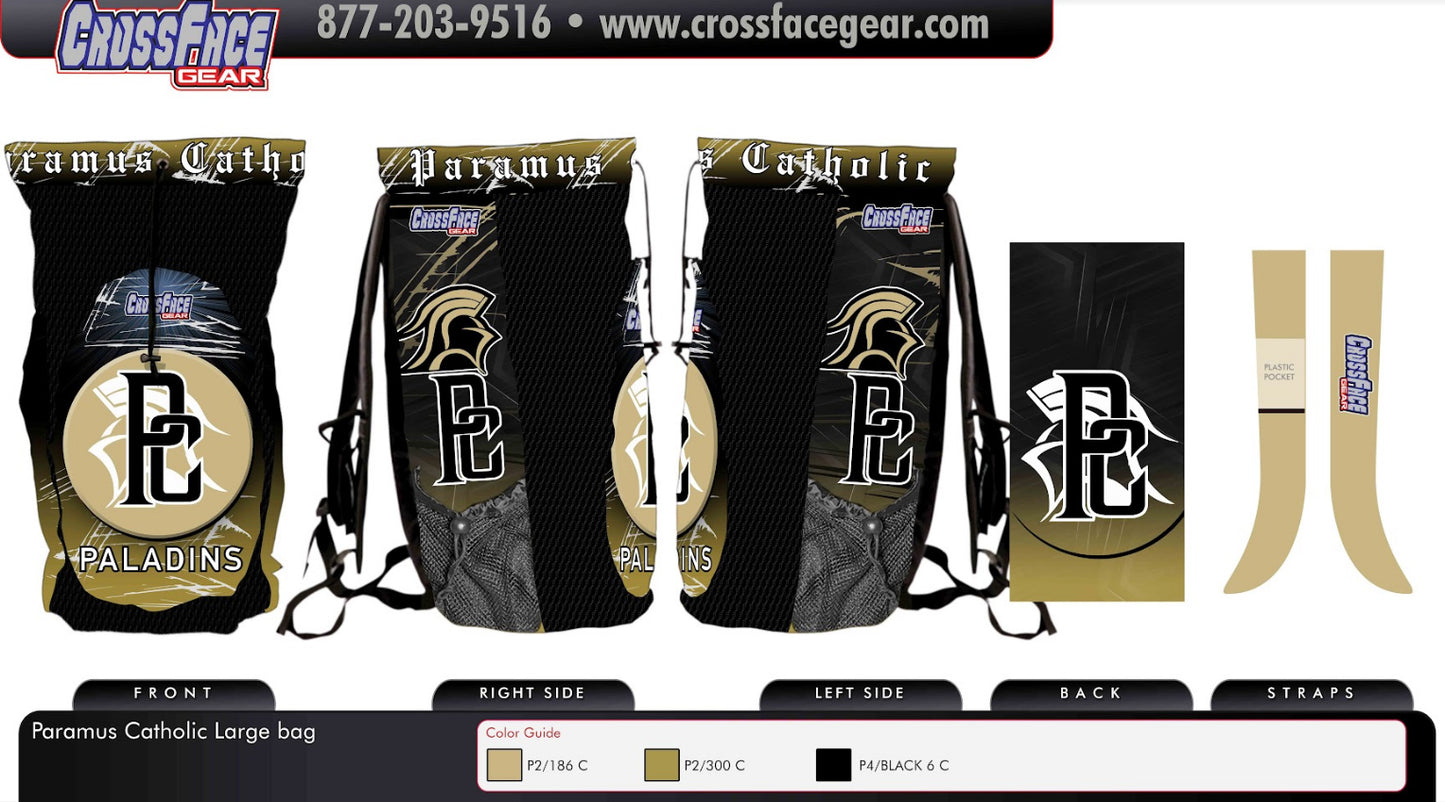 Paramus Catholic Wrestling Gear Bag (LARGE)