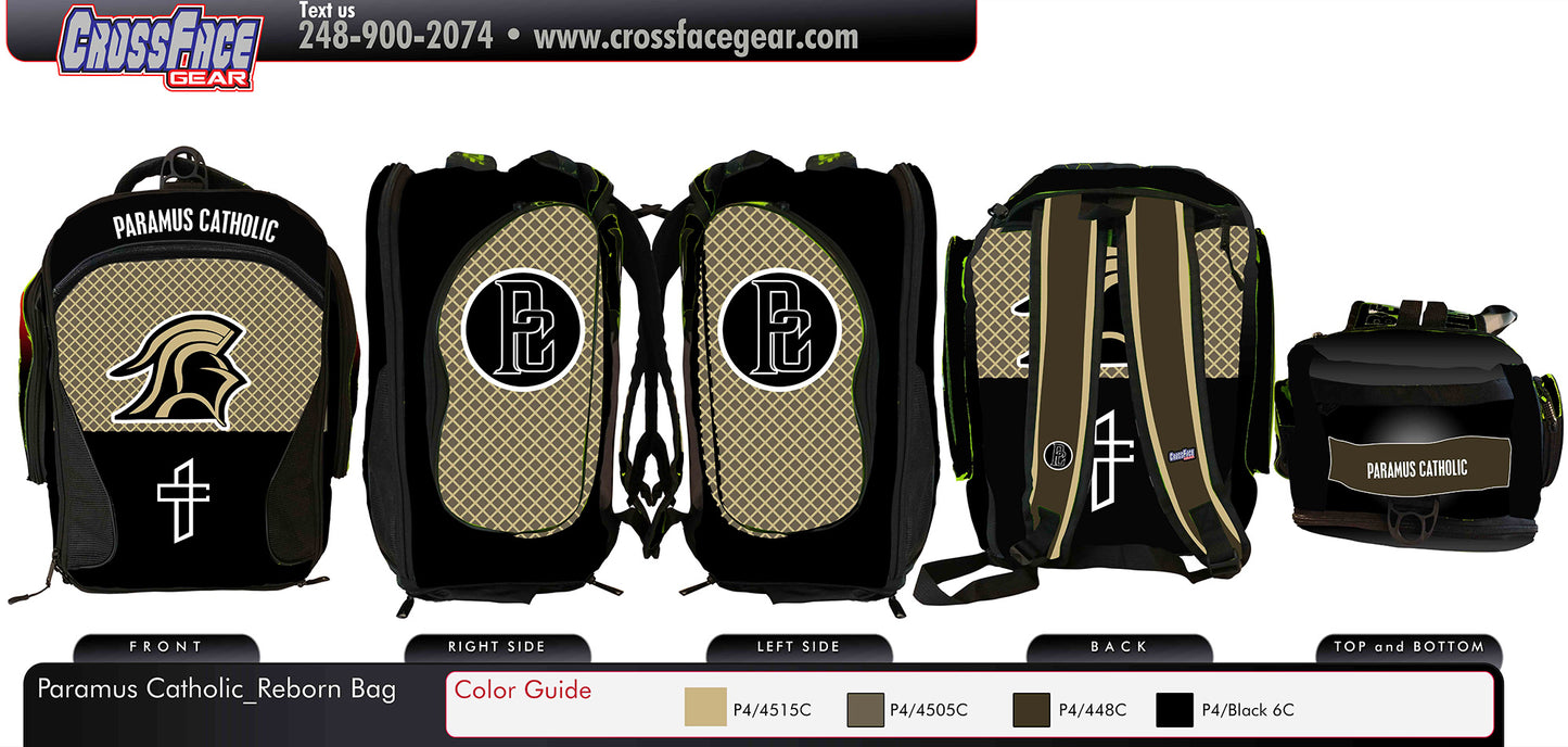 Paramus Catholic Wrestling Reborn Bag