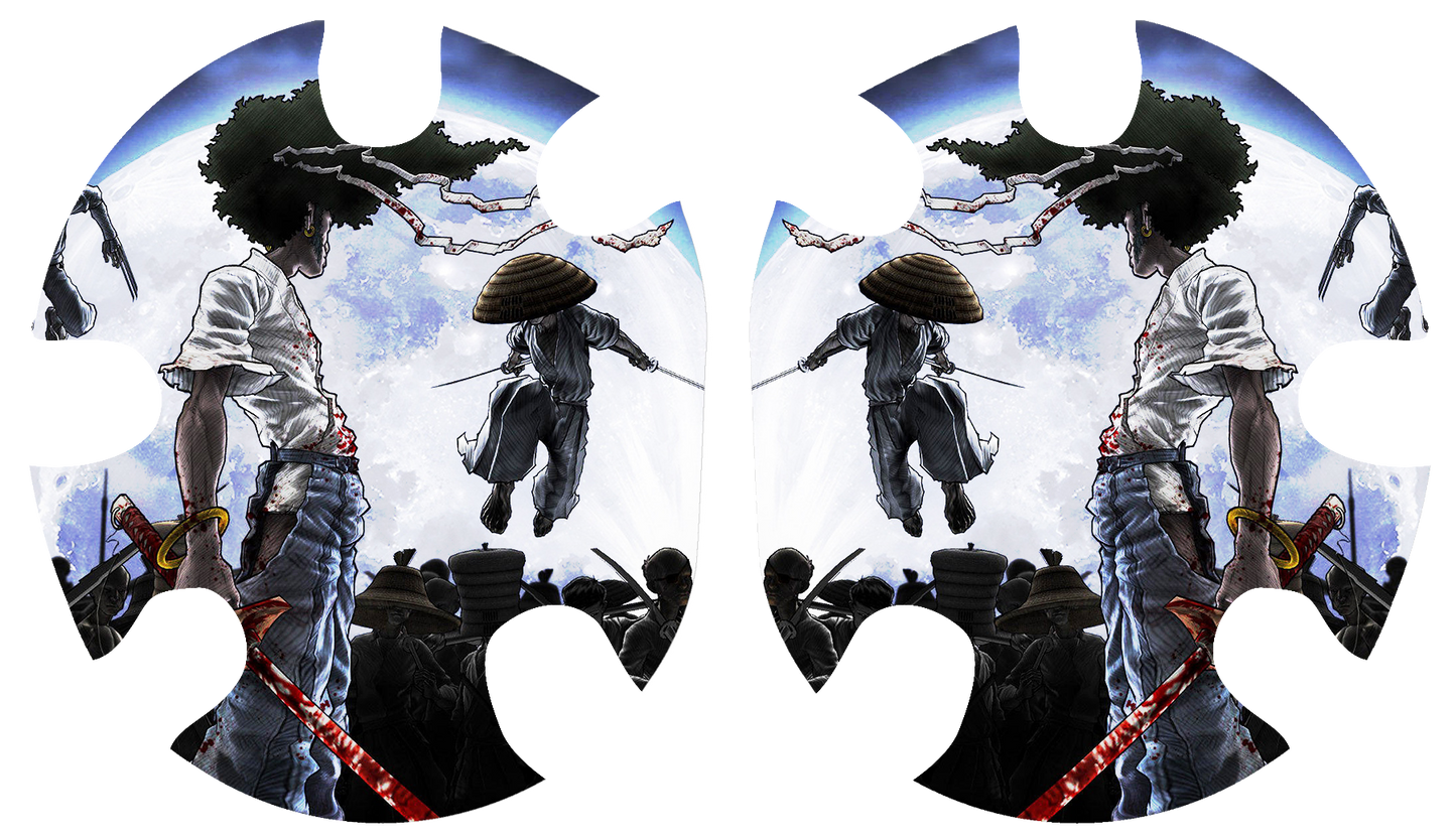 Afro Samurai 3 Headgear Decal