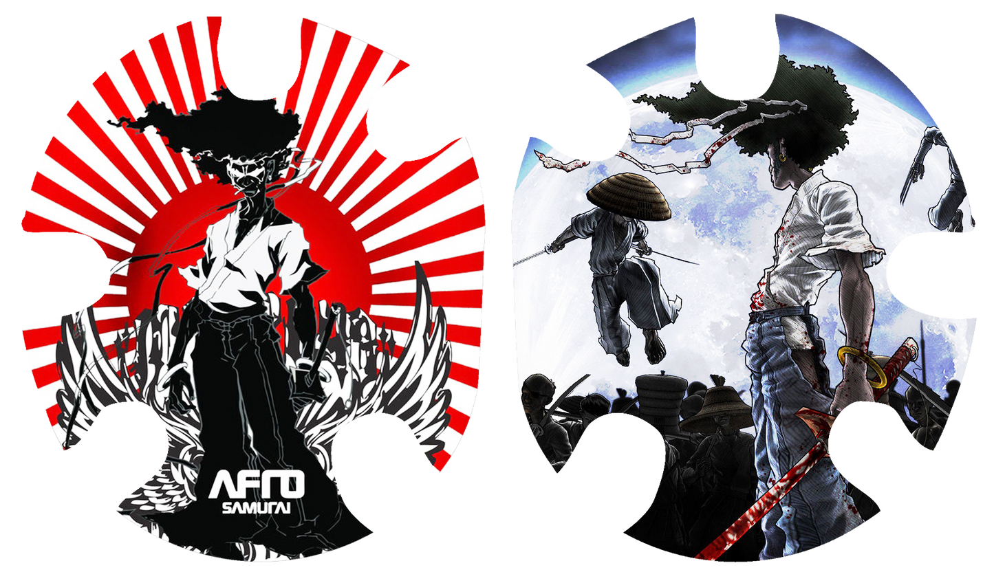 Afro Samurai Headgear Decal
