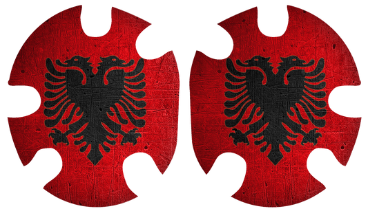 Albania Crest Headgear Decal