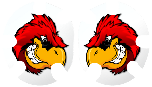 Angry Bird 2 Headgear Decal
