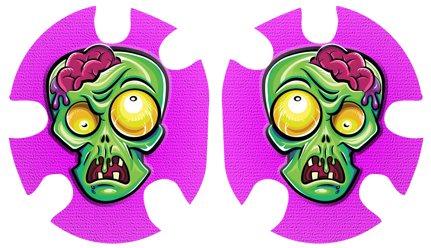 Brains Headgear Decal