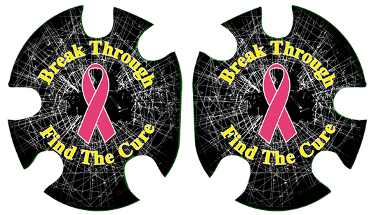 Break through Find the Cure Headgear Decal