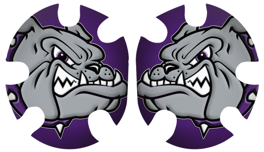 Bulldogs Headgear Decal