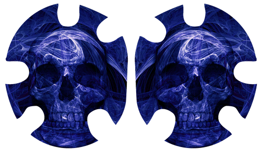 Deathbringer BLUE Headgear Decal