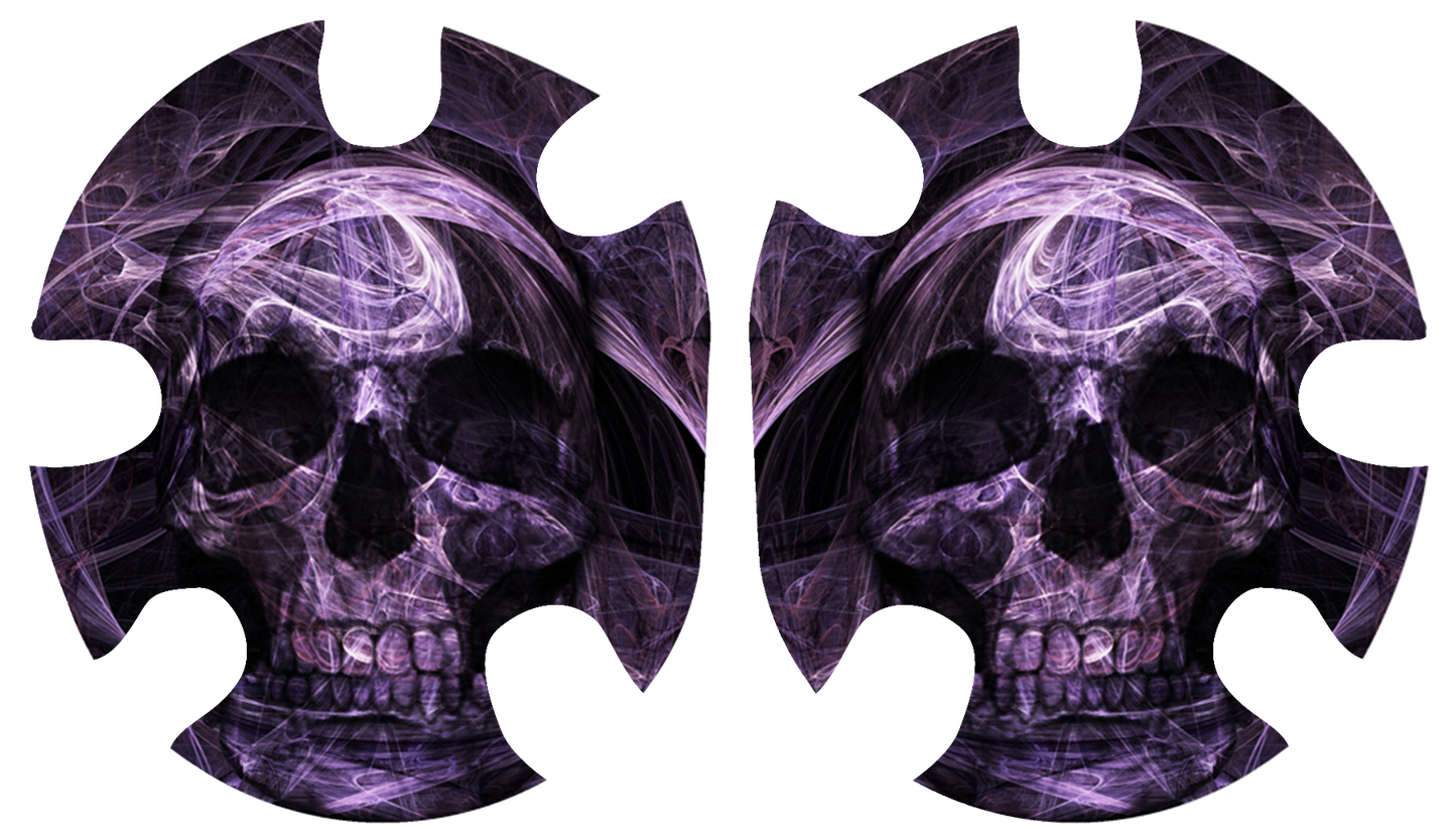 Deathbringer PURPLE Headgear Decal