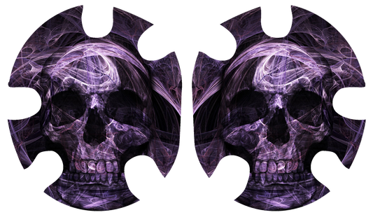 Deathbringer PURPLE Headgear Decal