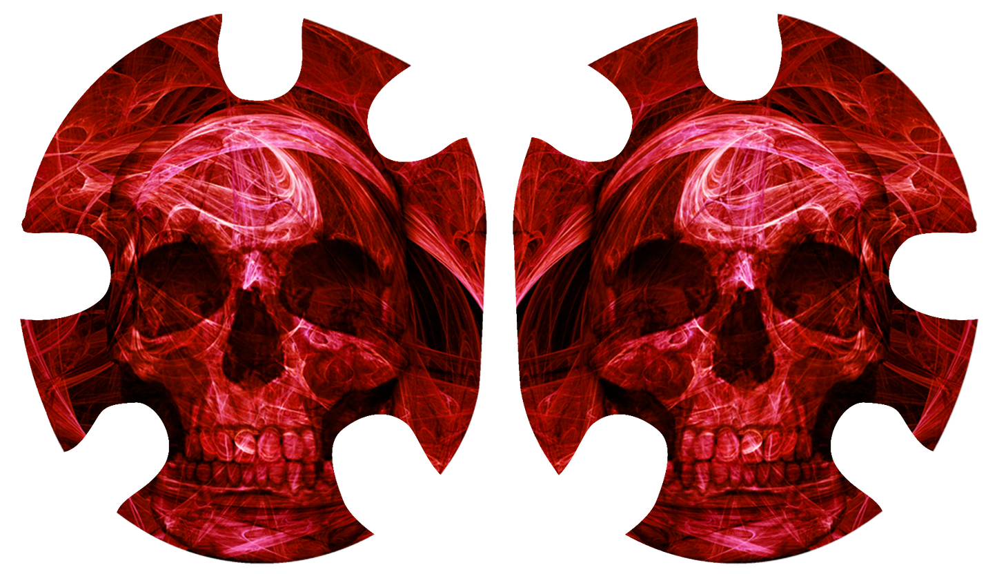 Deathbringer RED Headgear Decal