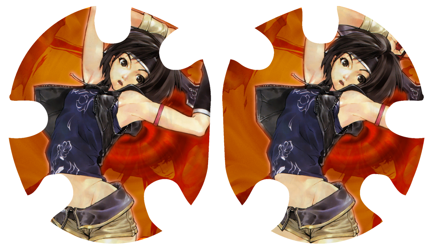Final Fantasy 7 Yuffie Headgear Decal