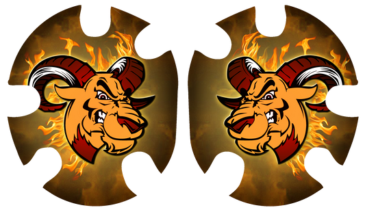 Firey Bahamut Headgear Decal