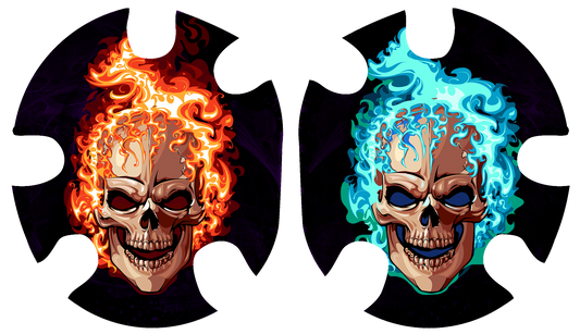 Ghost Rider BICOLOR Headgear Decal
