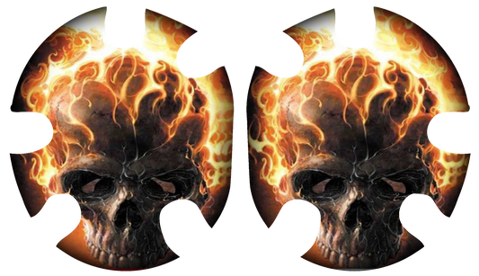 Ghost Rider Headgear Decal