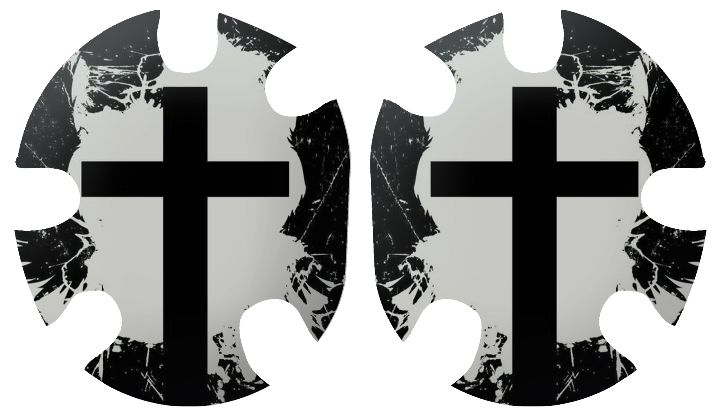 Grudge Cross Headgear Decal