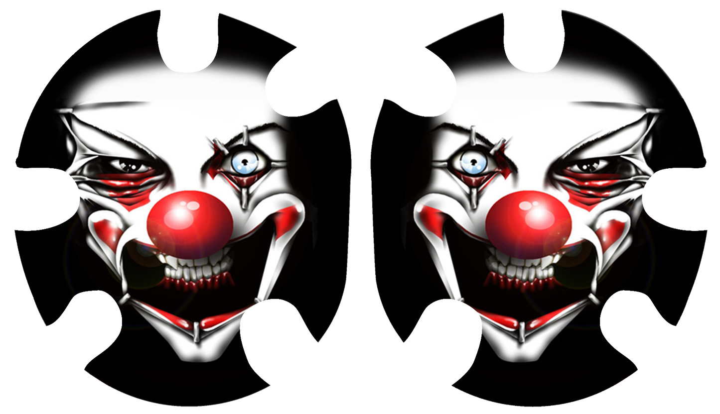 Insane Clown Headgear Decal