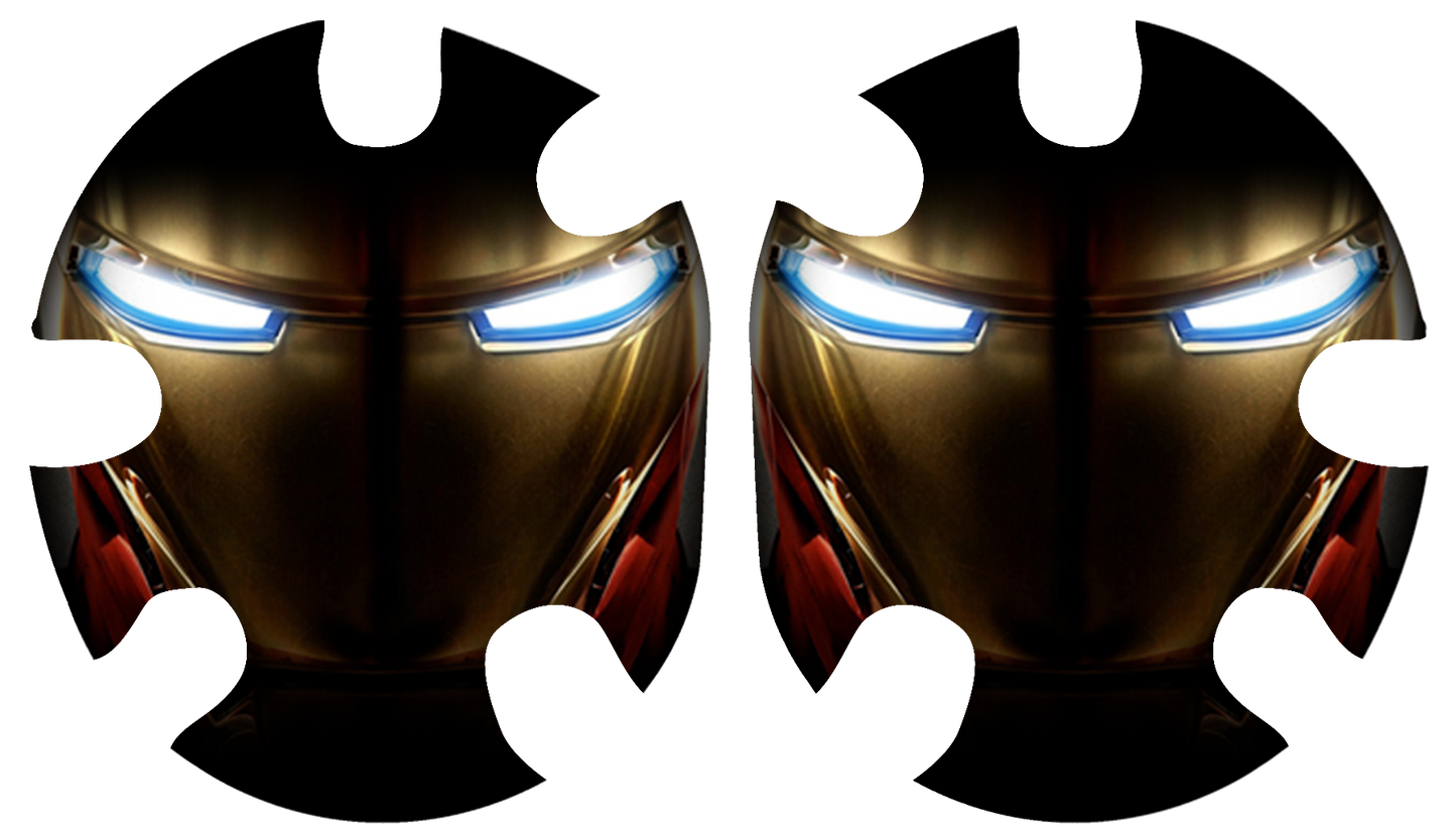 Iron Man Headgear Decal
