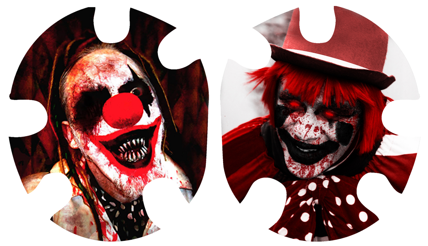 Killer Clown Headgear Decal
