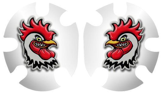Mad Chicken Headgear Decal