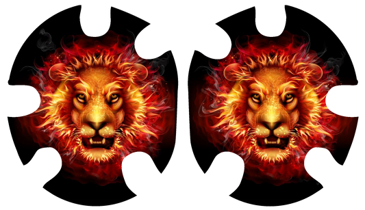 Majestic Lion Headgear Decal