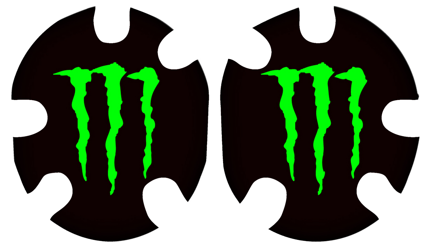 Monster Headgear Decal