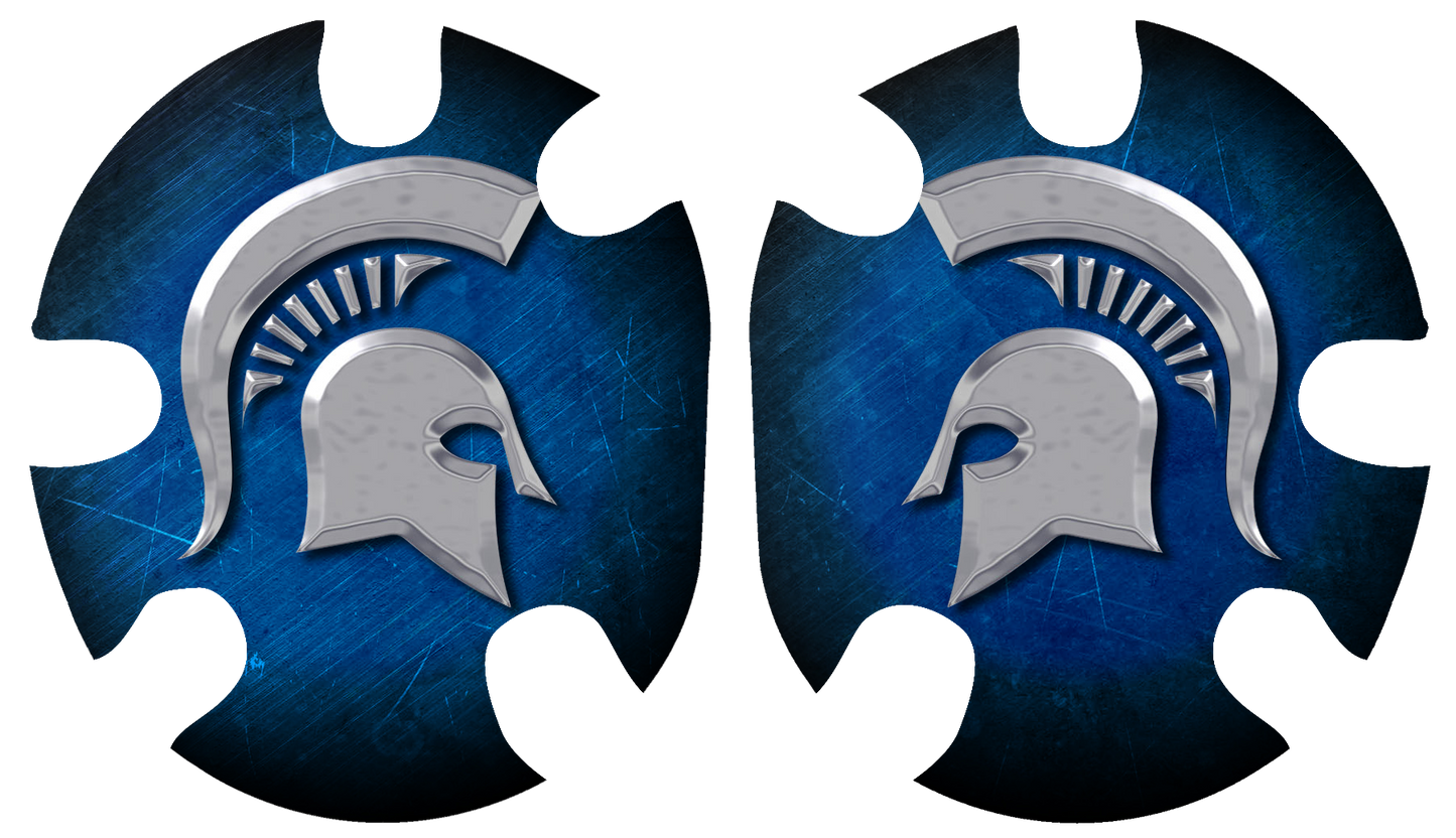 Spartan Warrior Headgear Decal