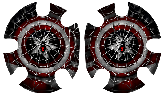 Spiderman x Captain America Headgear Decal