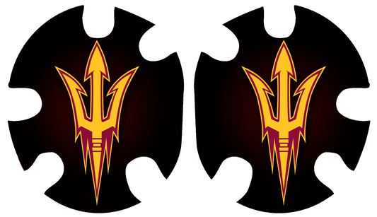 Sun Devil YELLOW Headgear Decal