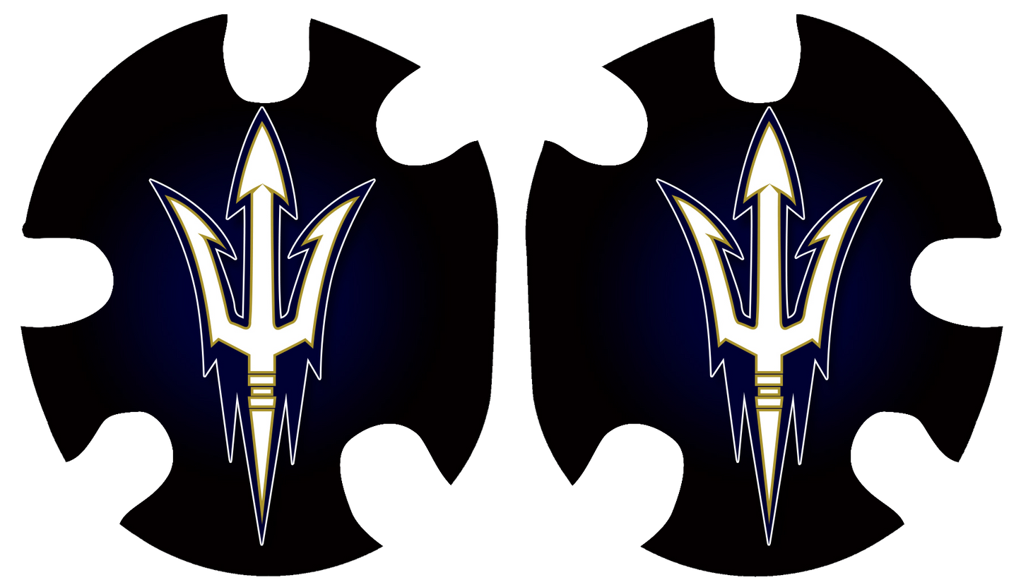 Sun Devil Headgear Decal