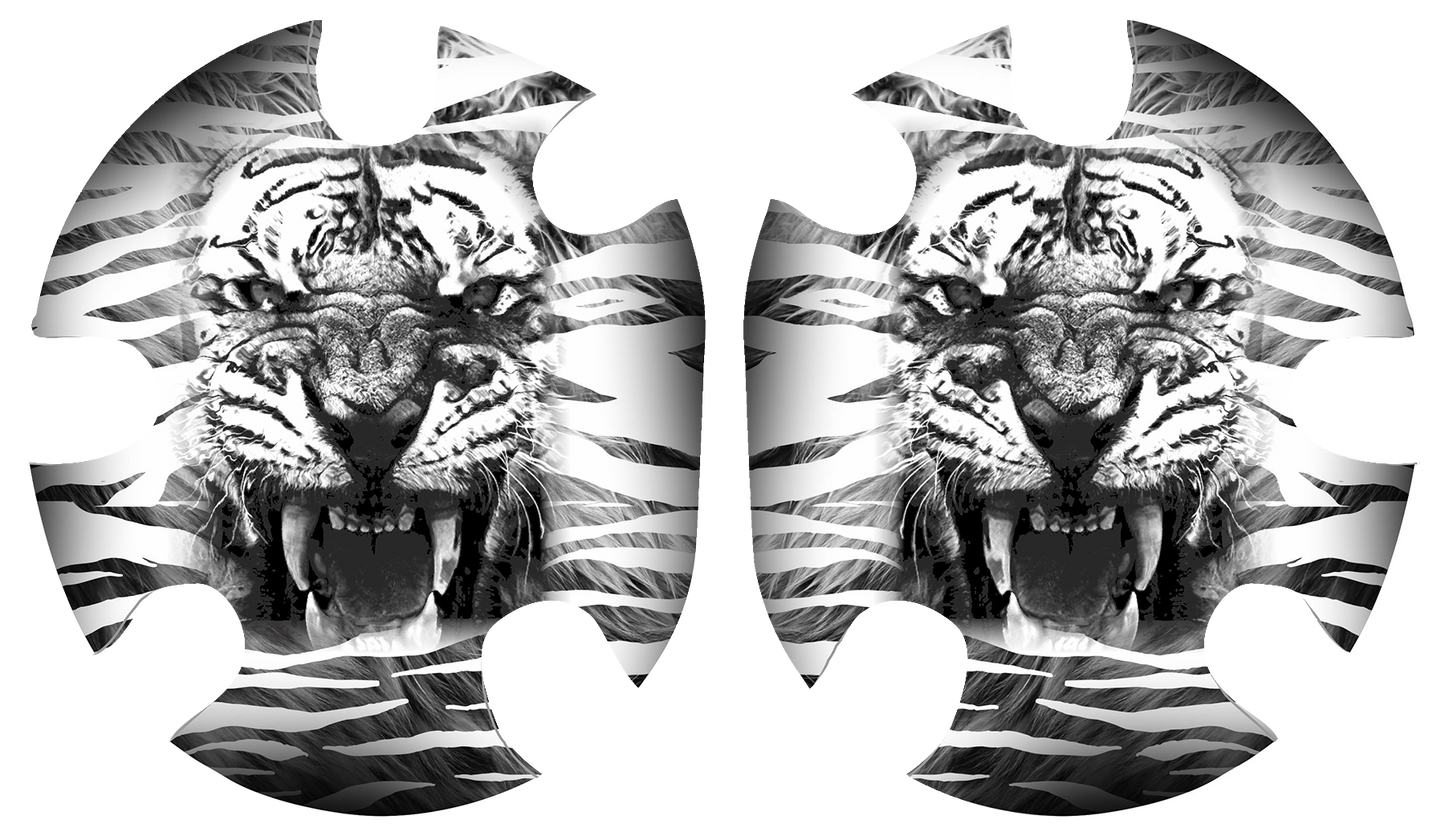 Tiger Headgear Decal