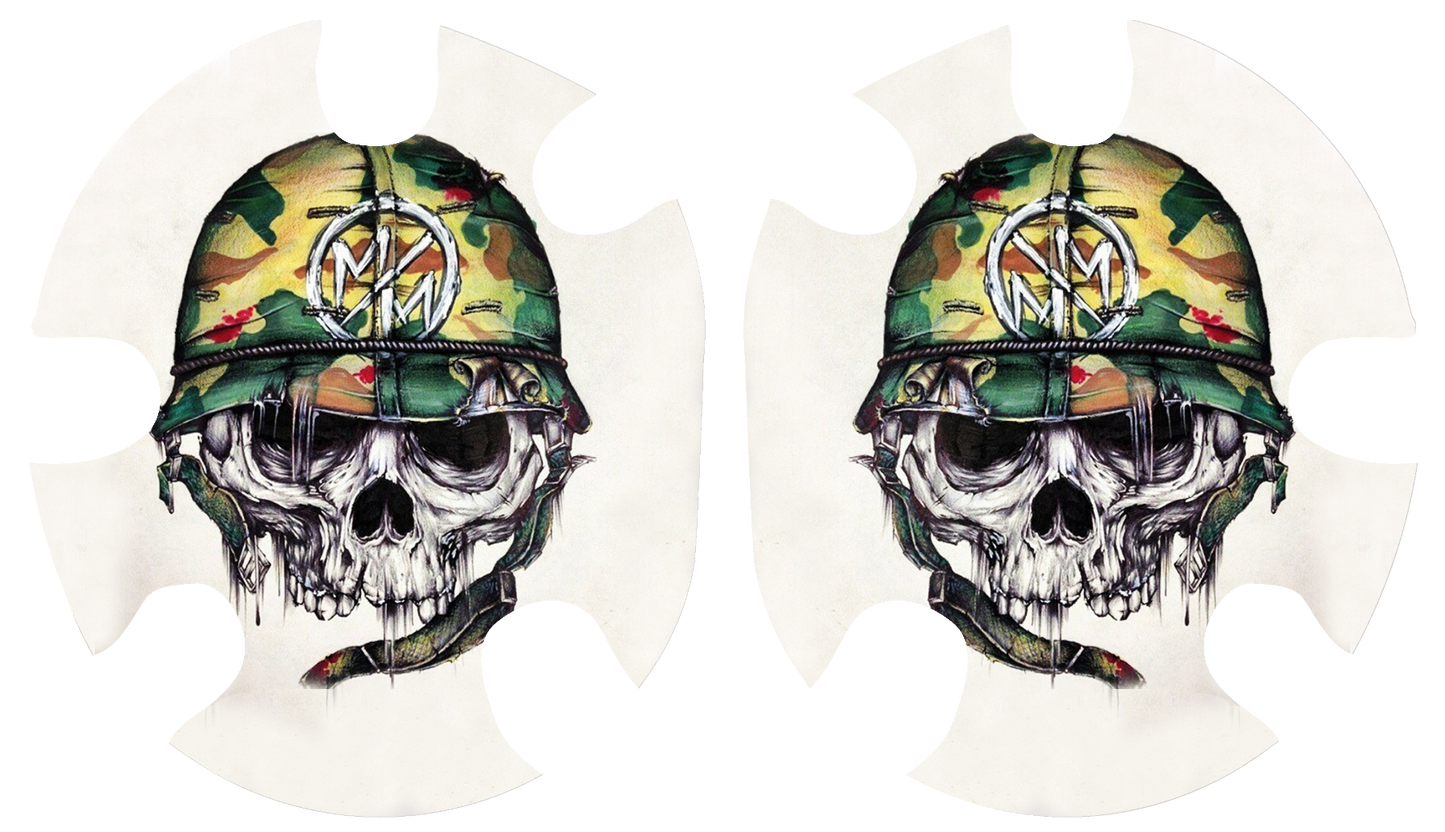 Undead Soldier Headgear Decal