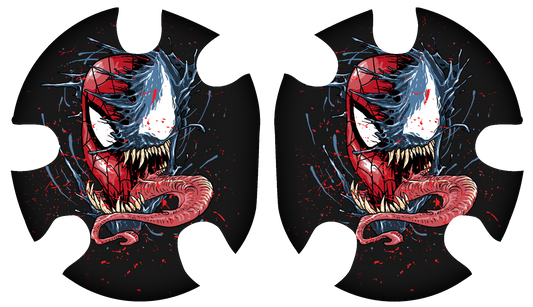 Venom x Spiderman Headgear Decal