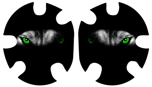 Wolf Eye Headgear Decal