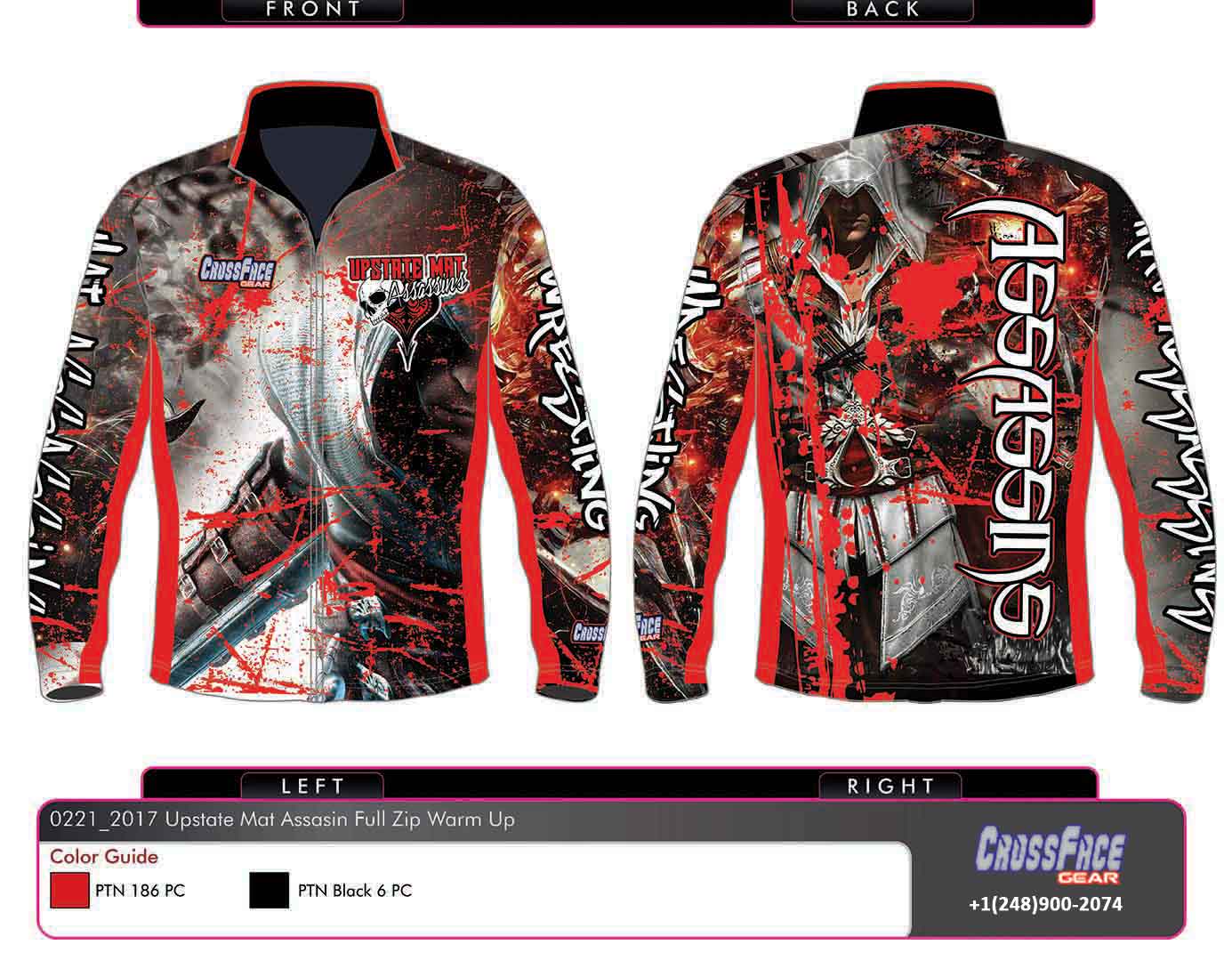 Custom Full Sublimated Warmups