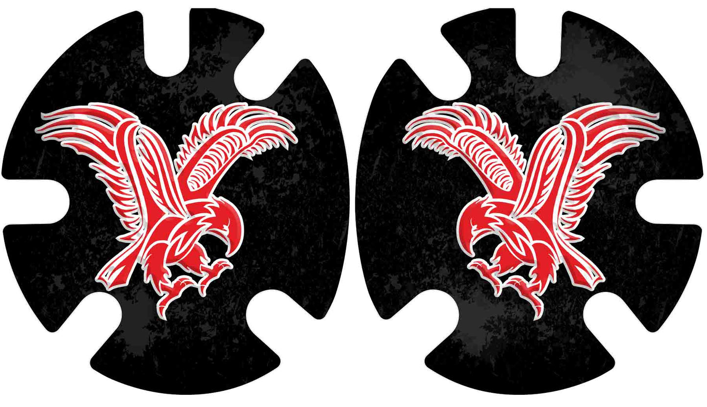 Redhawk Wrestling Club Headgear Decal