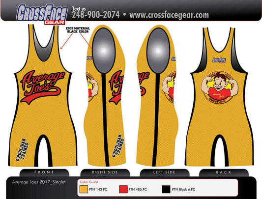 Average Joe Full Sublimated Singlet