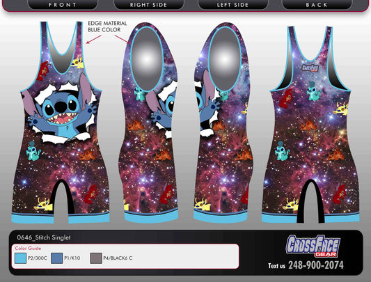 Stitch Full Sublimated Singlet