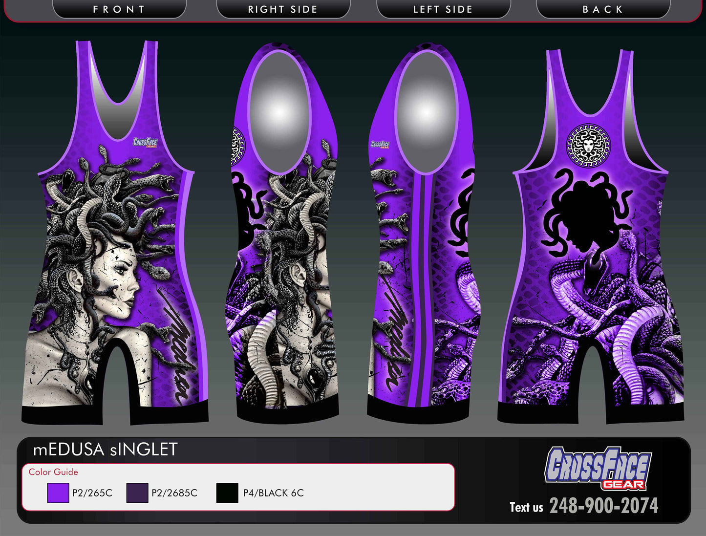 Medusa 3 Full Sublimated Singlet