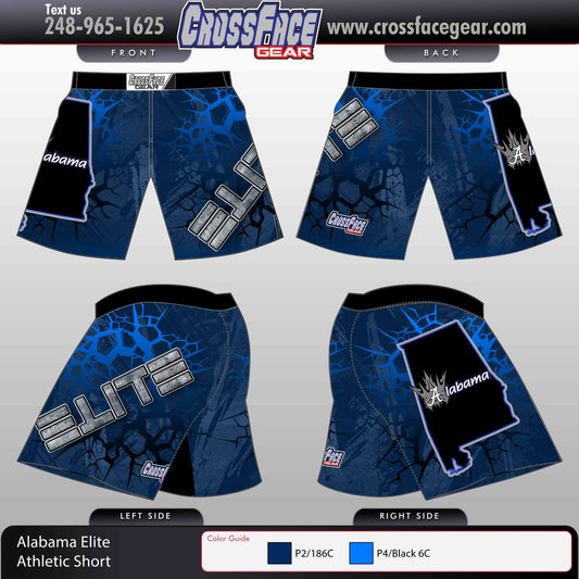Alabama Elite Full Sublimated Athletic Shorts